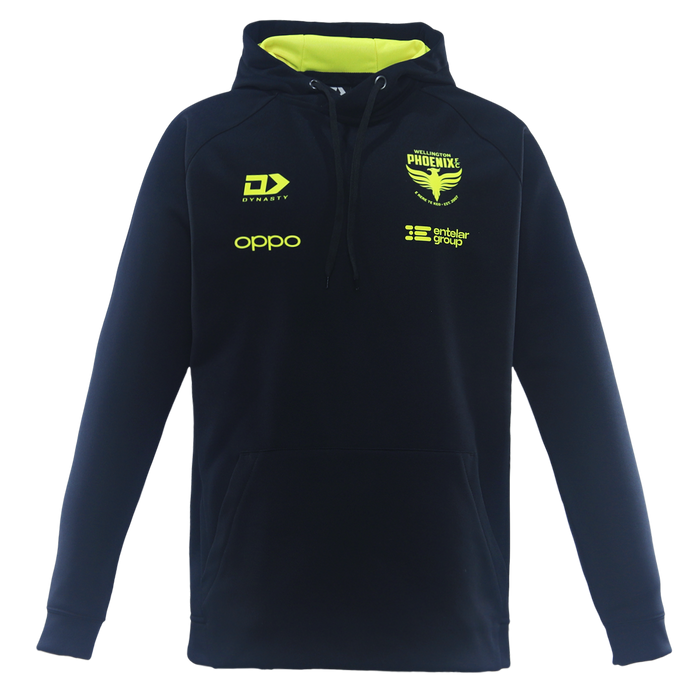 25/26 Wellington Phoenix Mens Pullover Hoodie - Black