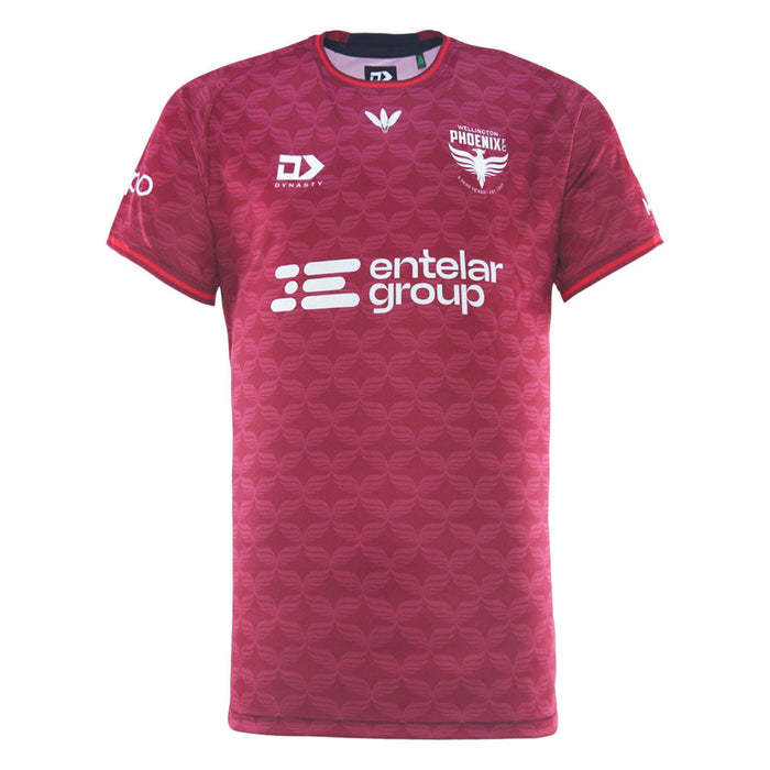 25/26 Wellington Phoenix Adults Training Tee - Crimson