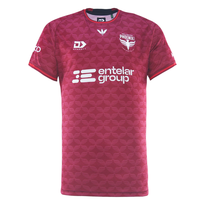 25/26 Wellington Phoenix Juniors Training Tee - Crimson