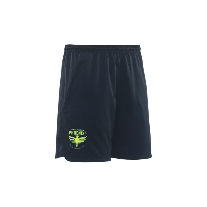 25/26 Wellington Phoenix Juniors Travel Gym Short - Black